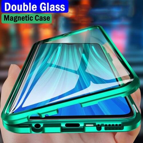 360 Full Protection Magnetic Metal Case For Huawei Honor 10 9X 8X 20 30 P20 P30 P40 Play 4 4T Pro Double Sided Glass Phone Cover