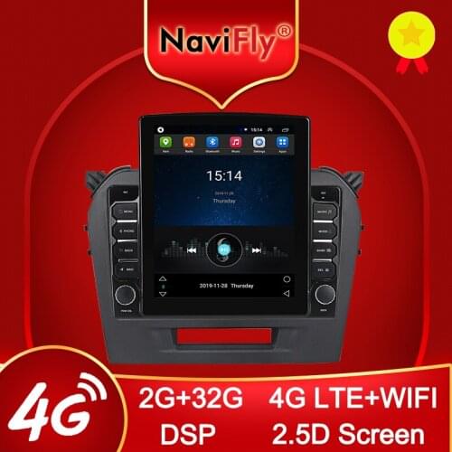 Navifly 2.5D 9.7" Tesla style for Suzuki Vitara 4 2014 - 2018 Android Radio Car multimedia player navigation gps No 2 din DVD