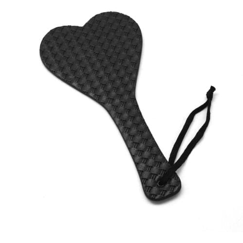 Heart Shape Faux Leather Spanking Paddle Whip Beat Slave Spanker BDSM fetish Couple Cosplay Game SM Flirting Fetish Sex Toy