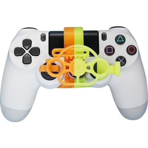 Racing Game Mini Steering Wheel Simulation Simulator For PS4 Controller Gamepad PC Computer Racing Game Controller Accessory