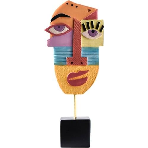 Modern Resin Statue Sculpture Creative Abstract Sculpture nordic decoration home Resin Art Office Decoration Resin Ornaments