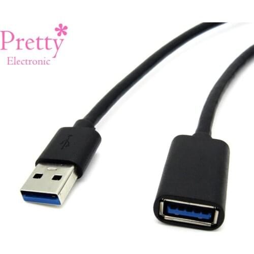 USB 3.0 Super Speed Male to Female Extender Cable Extension Wire 1m 1.5m Cord for Computer laptop PC Notebook Hard Disk Camera