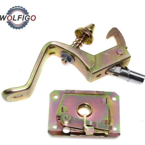 WOLFIGO Front Lower Door Lock Latch For VW Beetle 1969-1977 VW Super Beetle 1971-1979 1.6L 152823509B 152-823-509B 152 823 509 B