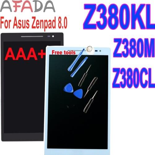 AAA+ LCD Replacement 8" For Asus Zenpad 8.0 Z380 Z380KL Z380M Z380CL P022 P024 P00A LCD Display Touch Screen Digitizer Assembly