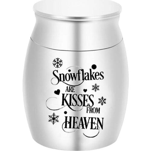 Black Pet Memorial Dog Cremation Urn No Deformation Funeral Bird Cat Container Mini Urn