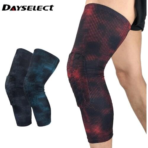 1pcs Men Women Knee Support Compression Sleeves Sponge Honeycomb Running Fitness Elastic Wrap Brace Knee Pads