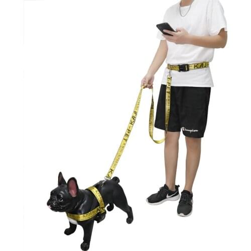 3.5cm Width Waist Belt For Dog Walking Hands Free Dog Leash For Bicycle Nlyon Dog Rope Running Leash Easy Walk Dog Puppy Leash