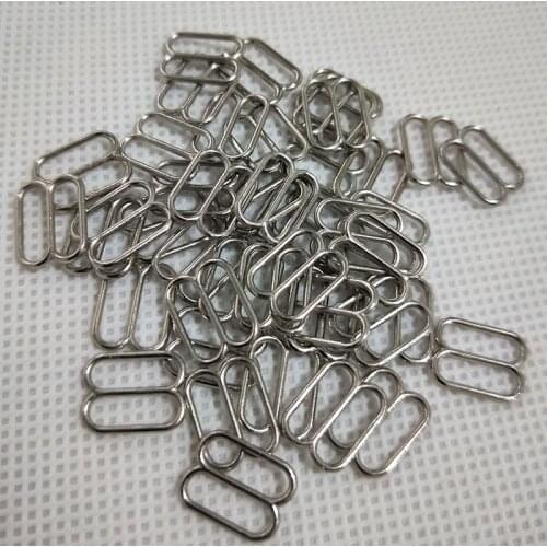 8-Shaped Silver Lingerie Adjustable Sewing Bra Rings Buckles inner diameter 10 mm 500pcs/lot