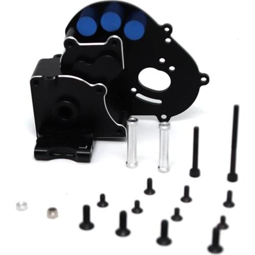 Hot Racing Aluminum Transmission Gearbox Case Cover for 1/10 Traxxas Slash 2WD Rustler Stampede Bandit RC Car Upgrade Parts