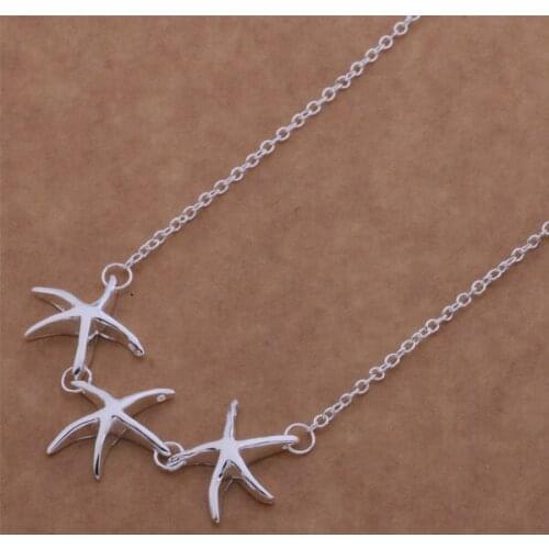 AN566 Hot sterling Necklace fashion jewelry pendant /axeajola bciajtpa silver color