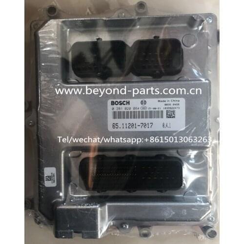 Free shipping DL200 excavator engine controller genuine new ECU 65.11201-7017 0281020084