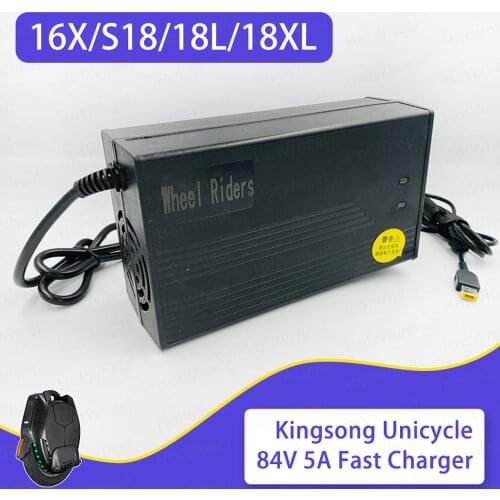KS 84V 5A Quick Charger S18 16X 18L 18XL Fast Charge Electric Unicycle MonoWheel Accessories