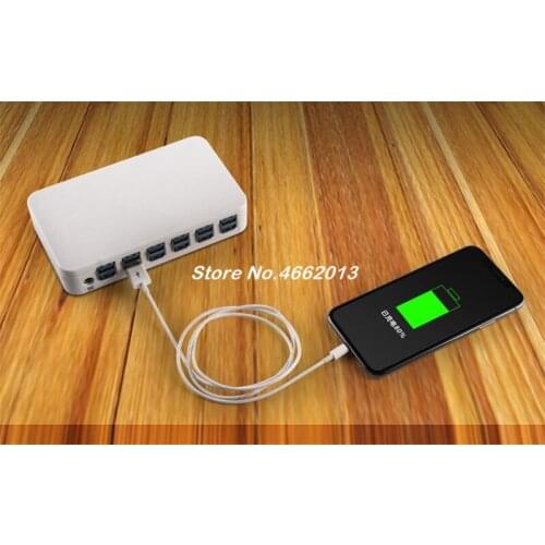 USB Charging Station Dock - 12-Port - Fast Charge Docking Station for Multiple Devices - Multi Device Charger Organizer