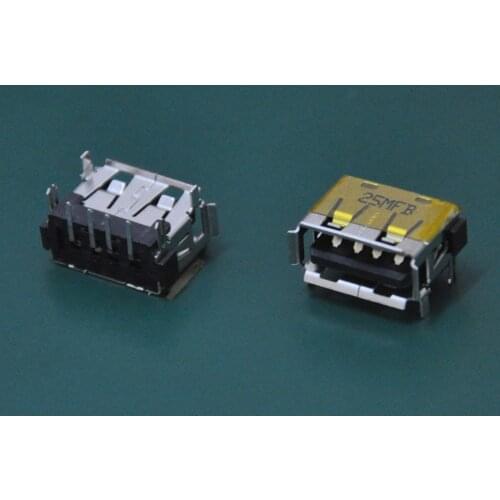 1pcs USB female connector fit for HP Compaq 510 610 CQ510 CQ511 CQ610 series laptop motherboard usb socket