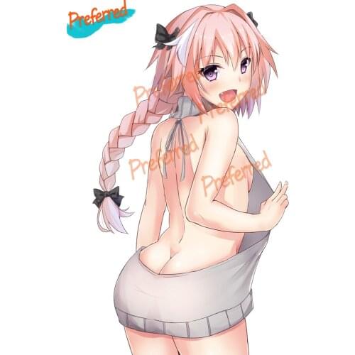 Small Town Hot Sexy Virgin Killer Anime Girl Decal Motocross Racing Laptop Helmet Trunk Wall Vinyl Car Sticker Die cutting