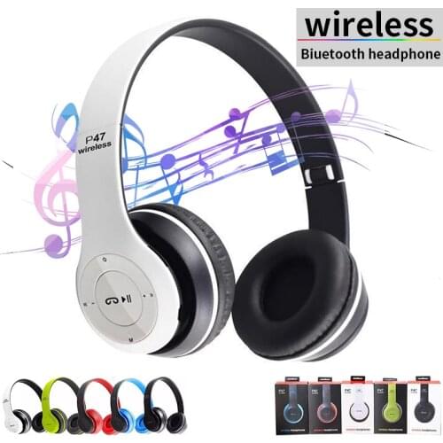 Multifunctional Wireless Stereo Bluetooth Headphone MP3 Player FM Radio Headset for iOS Android Men Women
