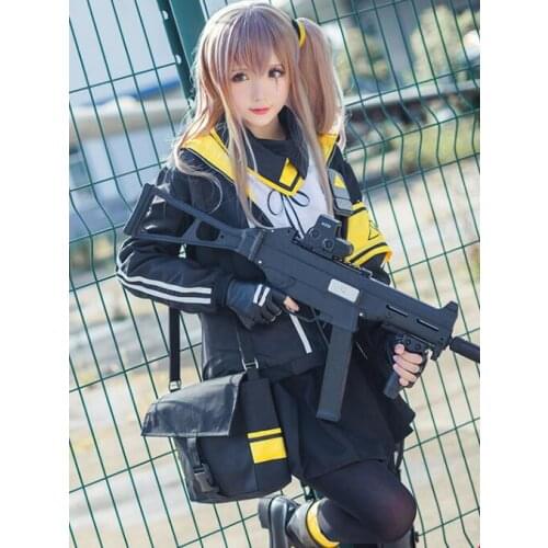 New Arrival Game Girls Frontline Ump9 Cosplay Costume Halloween Carnival Battle Unifroms High School Outfit Full Set Custom Made