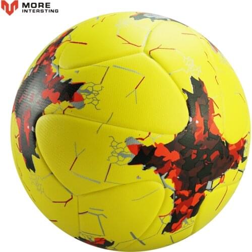 Offical Football Ball Size 5 Size 4 PU Leather Team Sports bola de futebol Competition Training Balls Support Custom Soccer Ball