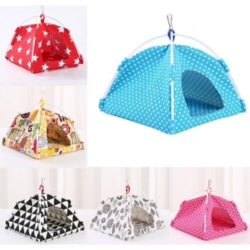 Pet Bird Parrot Hammock Parakeet Budgie Hanging House Cage Hut Tent Bed Cave Bird Nest Cage Accessories Pet Sleeping Products