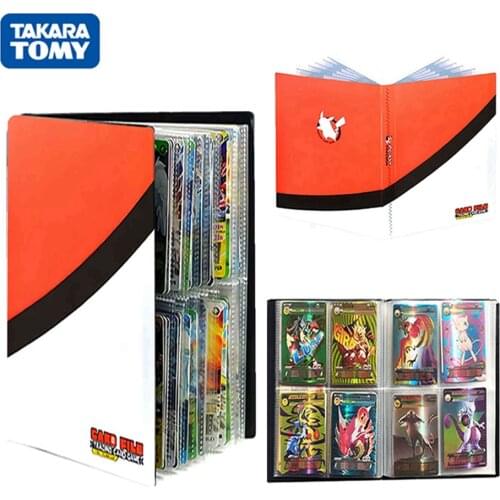 TAKARA TOMY 240PCS Pokemon Cards Album Game Card EX GX Binder Folder Cool Anime Cartoon Collection Book Kids Kawaii Toys Gift