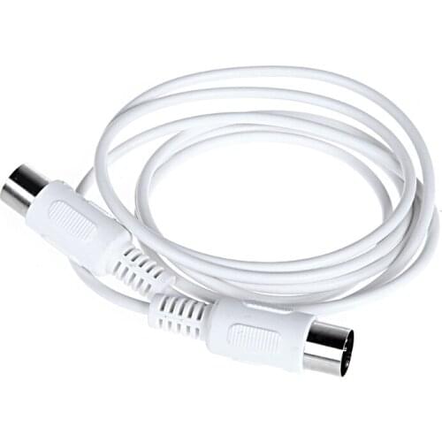 MIDI Extension Cable to Male 5 Pin 1.5/4.95FT High Quality 5 Pin Male to 5 Pin Male MIDI Extension Cable