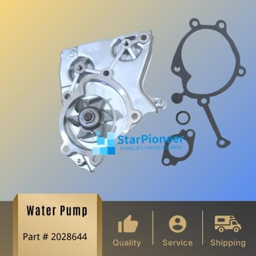 Forklift water pump for motor F2 Part # 2028644, 524242078