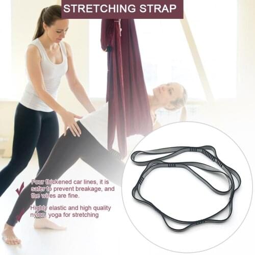 Aerial Yoga Hammock Accessories Outdoor Climbing Sling Rope Stretch Belt Extension with Wear-resistant Vitality Belt
