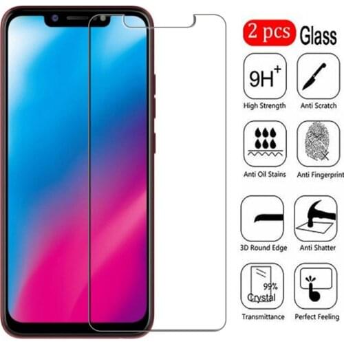 2Pcs Tempered Glass For Tecno Spark 3 / 3 Pro Spark3 Pro 3pro 6.2" Cover Screen Protector Premium Protective Film