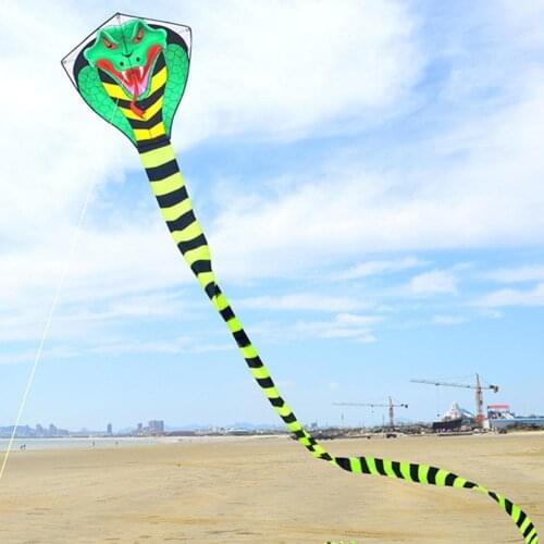 Animal Large Snake Power Wind Kite With Tools Width 71 Height 83 Tail 15m Children Adults Outdoor Fun Sports Flying Toy