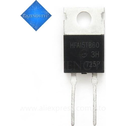 10pcs/lot HFA15TB60 15TB60 TO-220-2 In Stock