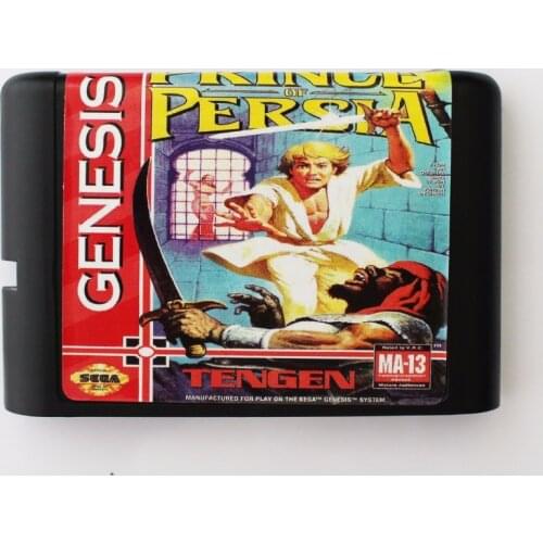 Prince Of Persia 16 bit SEGA MD Game Card For Sega Mega Drive For Genesis