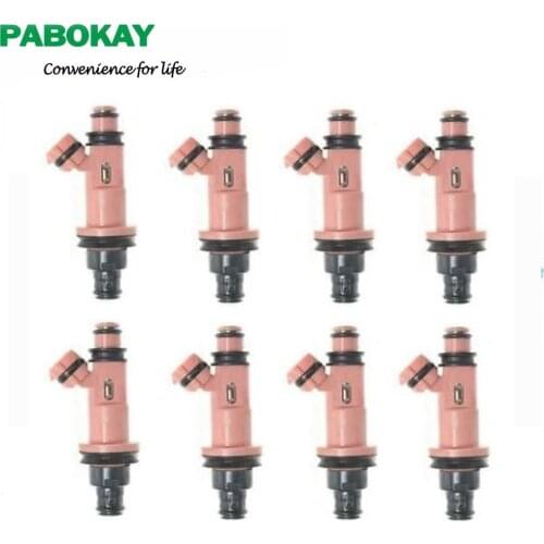 8 pieces x Flow Matched Fuel Injector Set for Lexus 4.0/4.3 V8 23250-50030 23209-50030 2325050030 2320950030