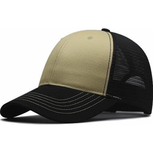 Big head man large size mesh baseball hats male outdoors plus size sport caps 57-60CM 61-68CM
