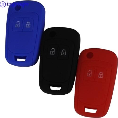 10pcs 2 B Silicone Car Remote Key Cover Case For Opel Astra J Corsa D Zafira C Mokka Insignia Cascada Karl Adam Meriva For Buick