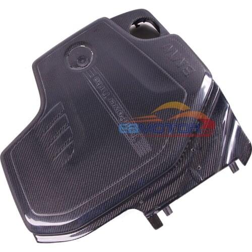 Real carbon fiber Engine for BMW 5 Series F10 2010-2017 B470
