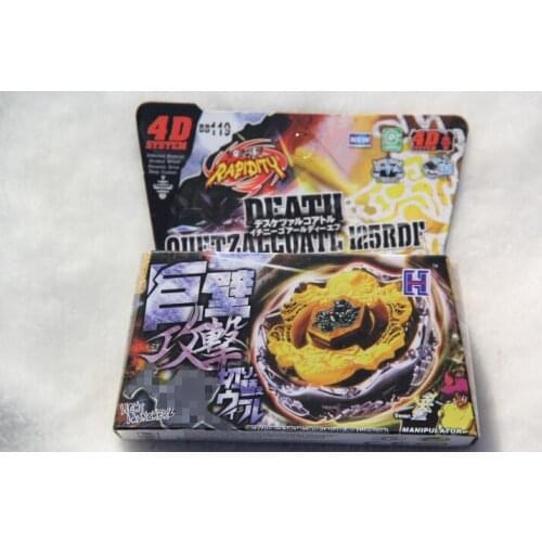 Bayblade Toys New Arrive!! Spinning Top BB119 4D Death Quetzalcoatl 125RDF+Launcher METAL FUSION for Kids Toys
