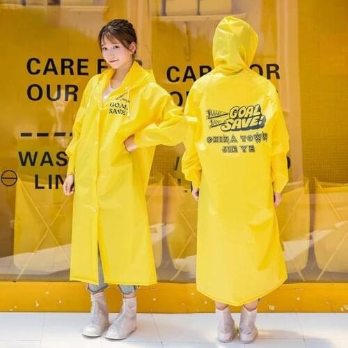 Fashion Women RAINCOAT Men Rain Coat Impermeable Mujer Oara Lluvia RAIN Jacket Capa De Chuva Chubasquero Poncho Waterproof Suit