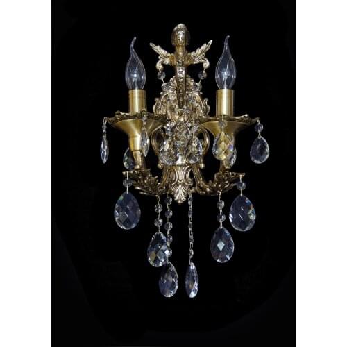 WALL LAMP BRONZE CASTING 2 LAMP