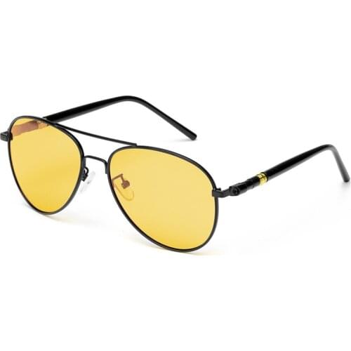 Women Men Night Vision Glasses Driving Anti-glare Glasses Polarizing Glasses Yellow UV400 Eyewear gafas 2020