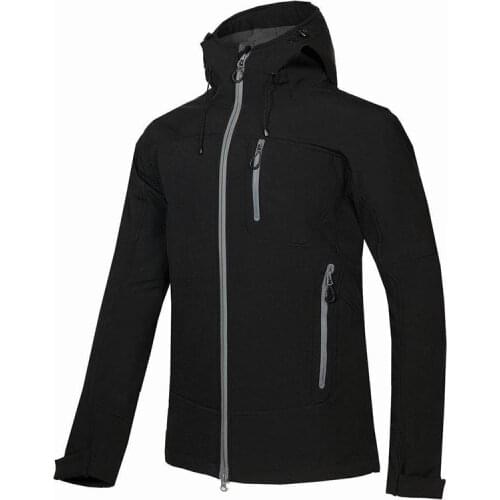 Autumn Soft shell Jackets Men Outdoor Waterproof Windproof Breathable Jacket Winter Hiking Skiing Coat Male Soft shell Jacket