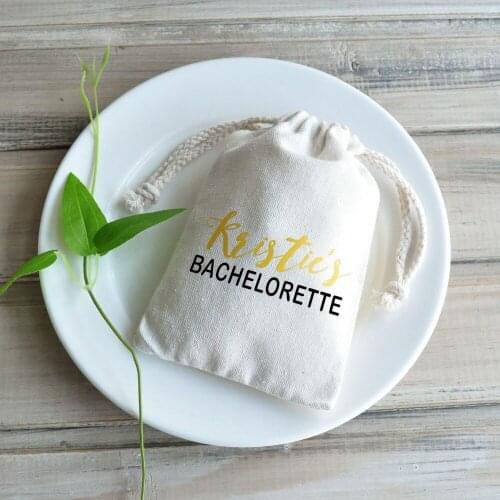 Personalised Wedding Favour Bags Candy Bags Bachelorette Party Bag Bridesmaid Favor Bag