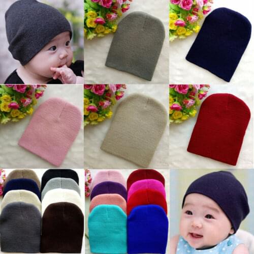 New Cute Baby Cap Beanie Boy Girl Toddler Infant Children Cotton Soft Hat