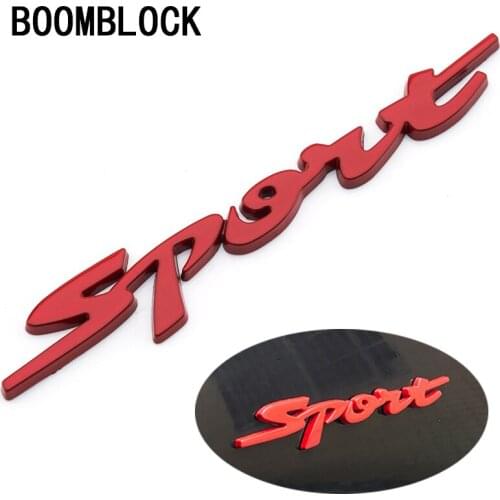 BOOMBLOCK Car Styling sport Stickers For Toyota corolla c-hr rav4 BMW e46 e39 e90 Audi a4 b6 b7 b8 Ford focus 2 3 fiesta Lada VW