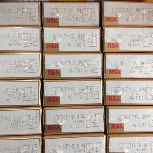 NSK 7006A5TYNSULP4 high speed angular contact ball bearing machine precision bearing