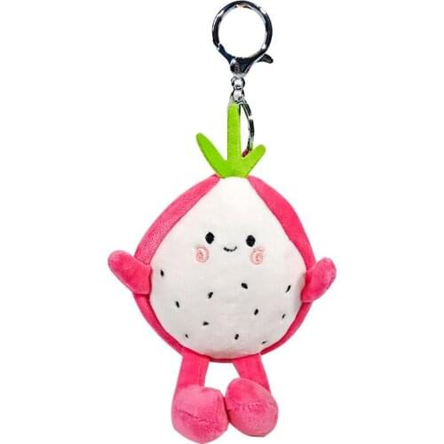 10CM Pitaya Plush Doll Keychain Stuffed Toys