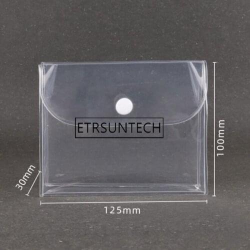 100pcs Transparent Small Women Cosmetic Bag Travel Clear Make Up Organizer Storage Pocket Toiletry Beauty Wash Bag