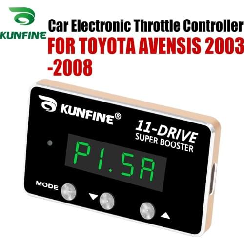 KUNFINE Car Electronic Throttle Controller Racing Accelerator Potent Booster For TOYOTA AVENSIS 2003-2008 Tuning Parts Accessory