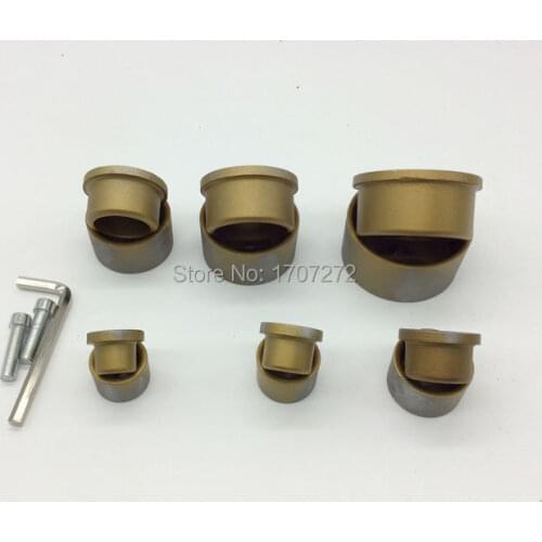 Free Shipping (6pcs/set) medium welding parts die head, 20-63mm Welding Mold, PPR,PE,PB Water Pipe hotmelt butt welding