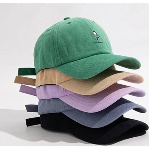 Cap Cartoon Print Sun Protective Cotton Women Baseball Cap Outdoor Sun Hat Adjustable Sports Caps in Summer Dropshipping 2021