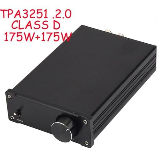 TPA3251 2.0 Class D digital power amplifier 175W+175W